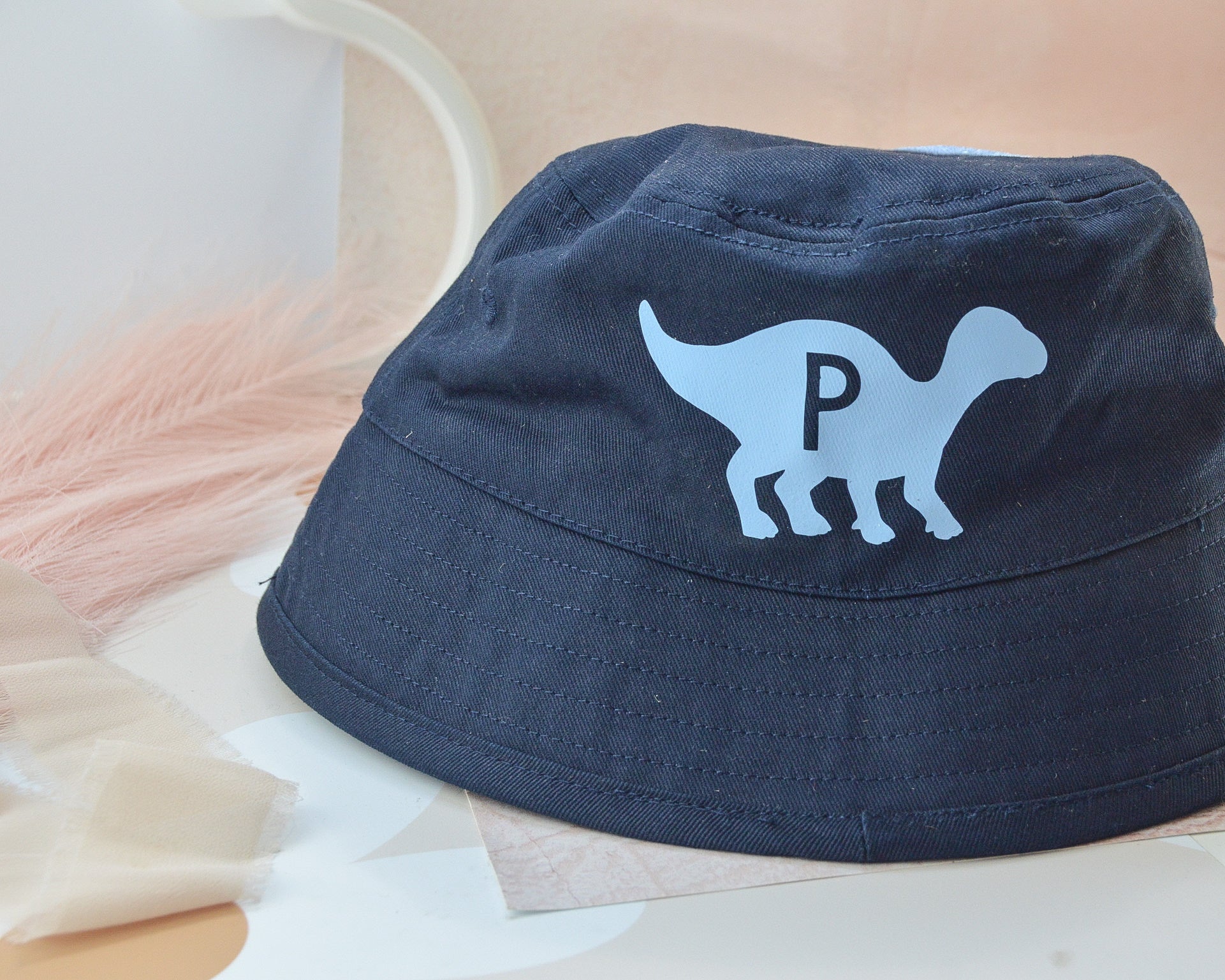 Initial Bucket Hat - You Make My Dreams
