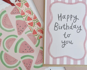 Birthday Watermelon Gift Box Set - You Make My Dreams