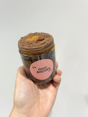 Choc Biscoff Cake Jar - You Make My Dreams