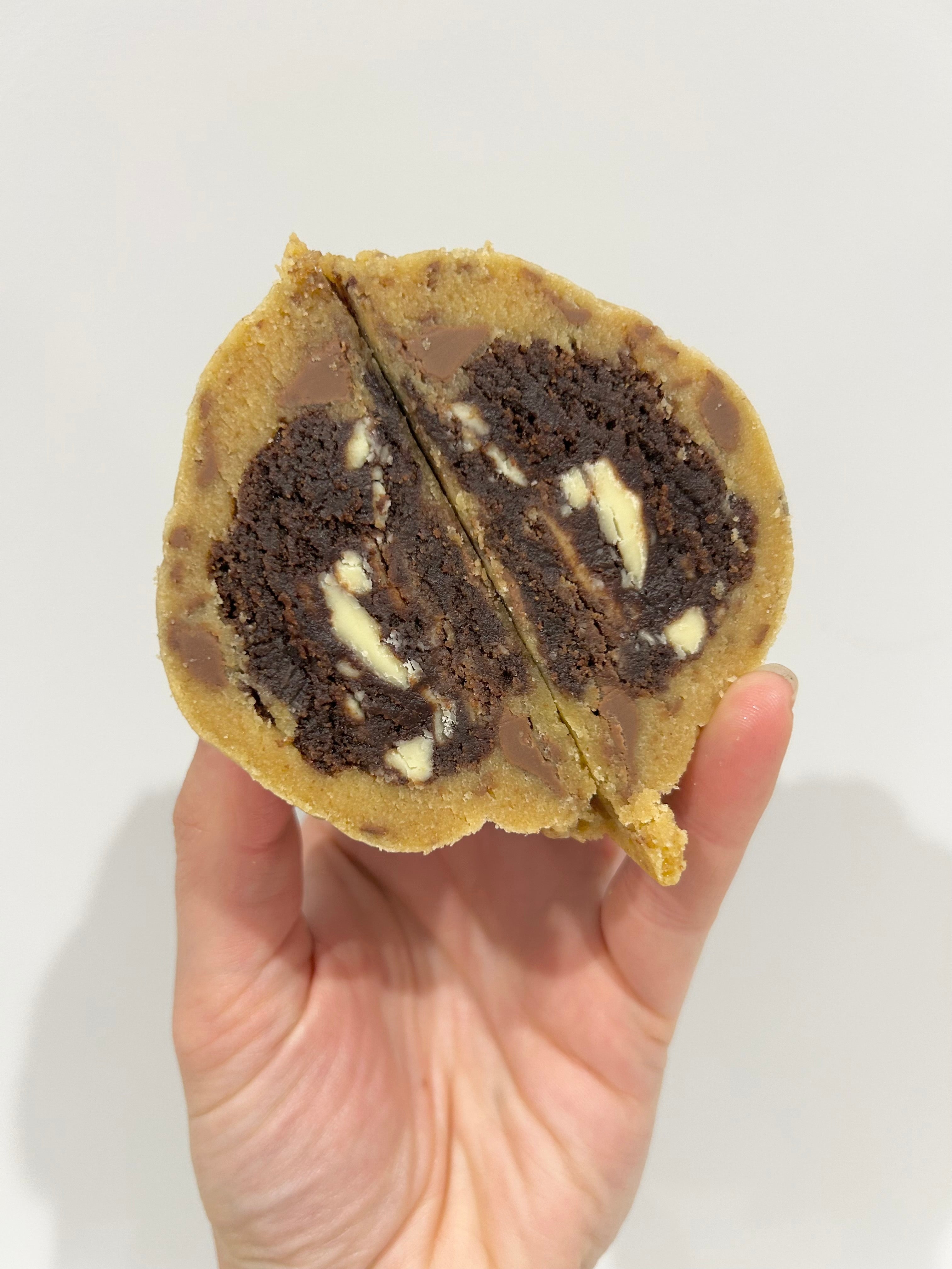 Brownie Stuffed Cookies - You Make My Dreams