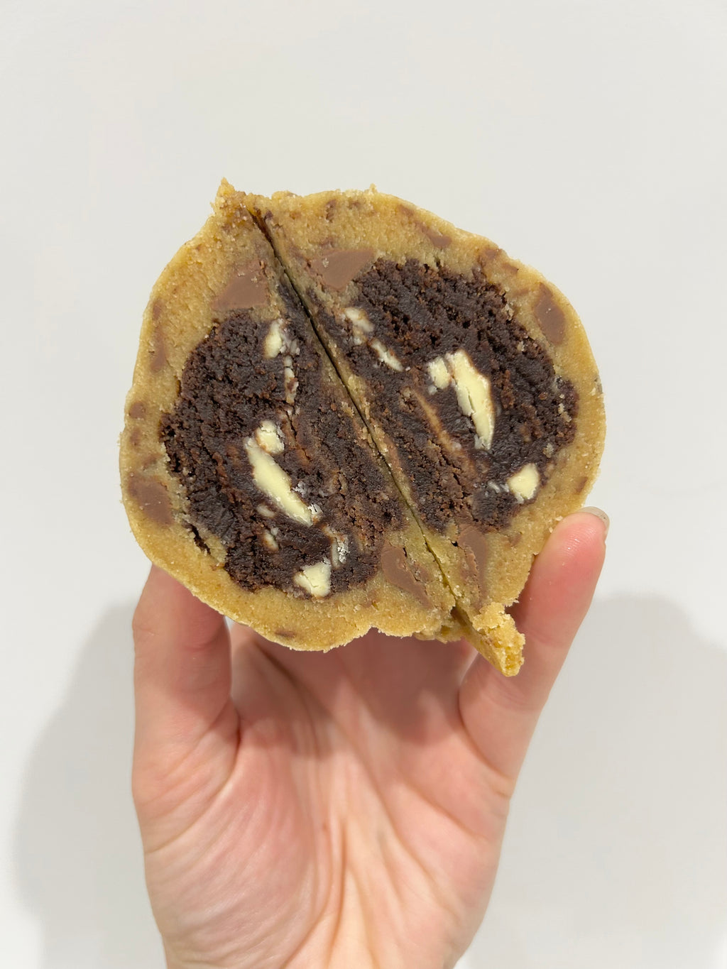 Brownie Stuffed Cookies - You Make My Dreams