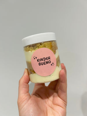 Kinder Bueno Cake Jar - You Make My Dreams
