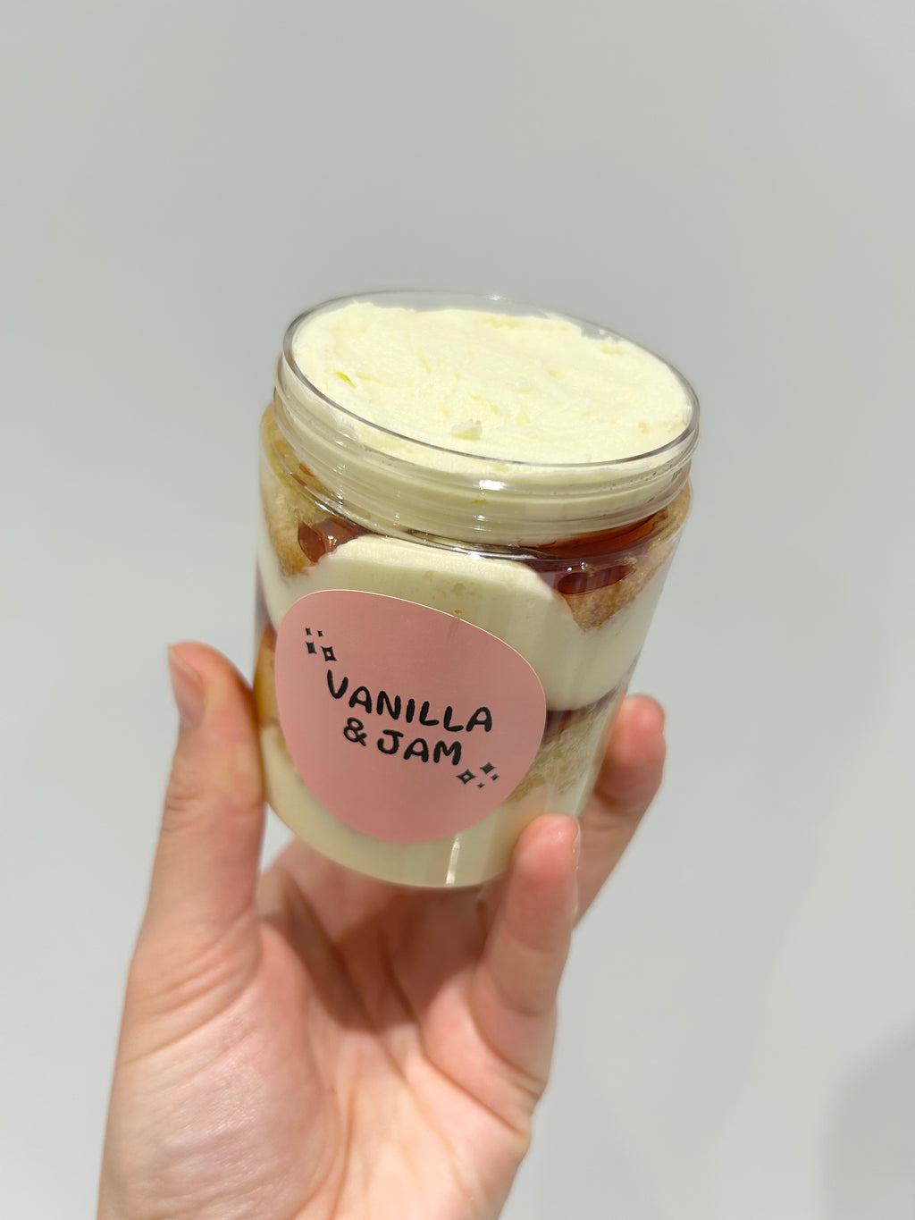 Vanilla & Jam Cake Jar - You Make My Dreams