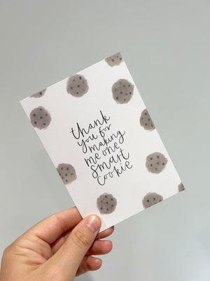 Cookie Teacher Gift - You Make My Dreams