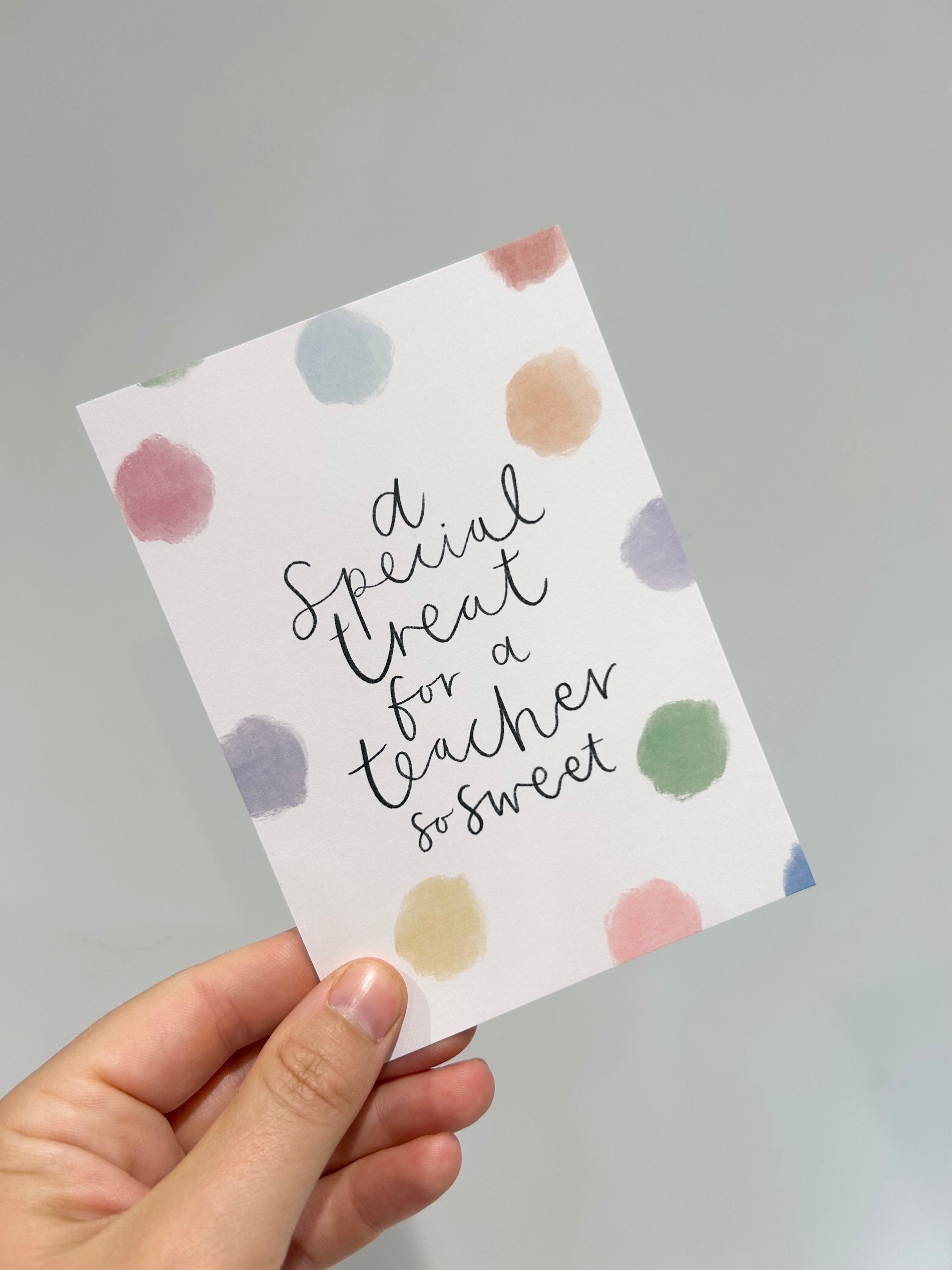 Teacher Cake Jar Gift - You Make My Dreams