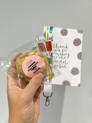 Teacher Cookie & Lanyard Gift - You Make My Dreams