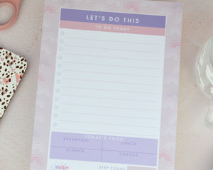 A5 Rainbow To Do List - You Make My Dreams