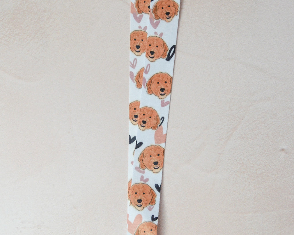Labradoodle Lanyard - You Make My Dreams