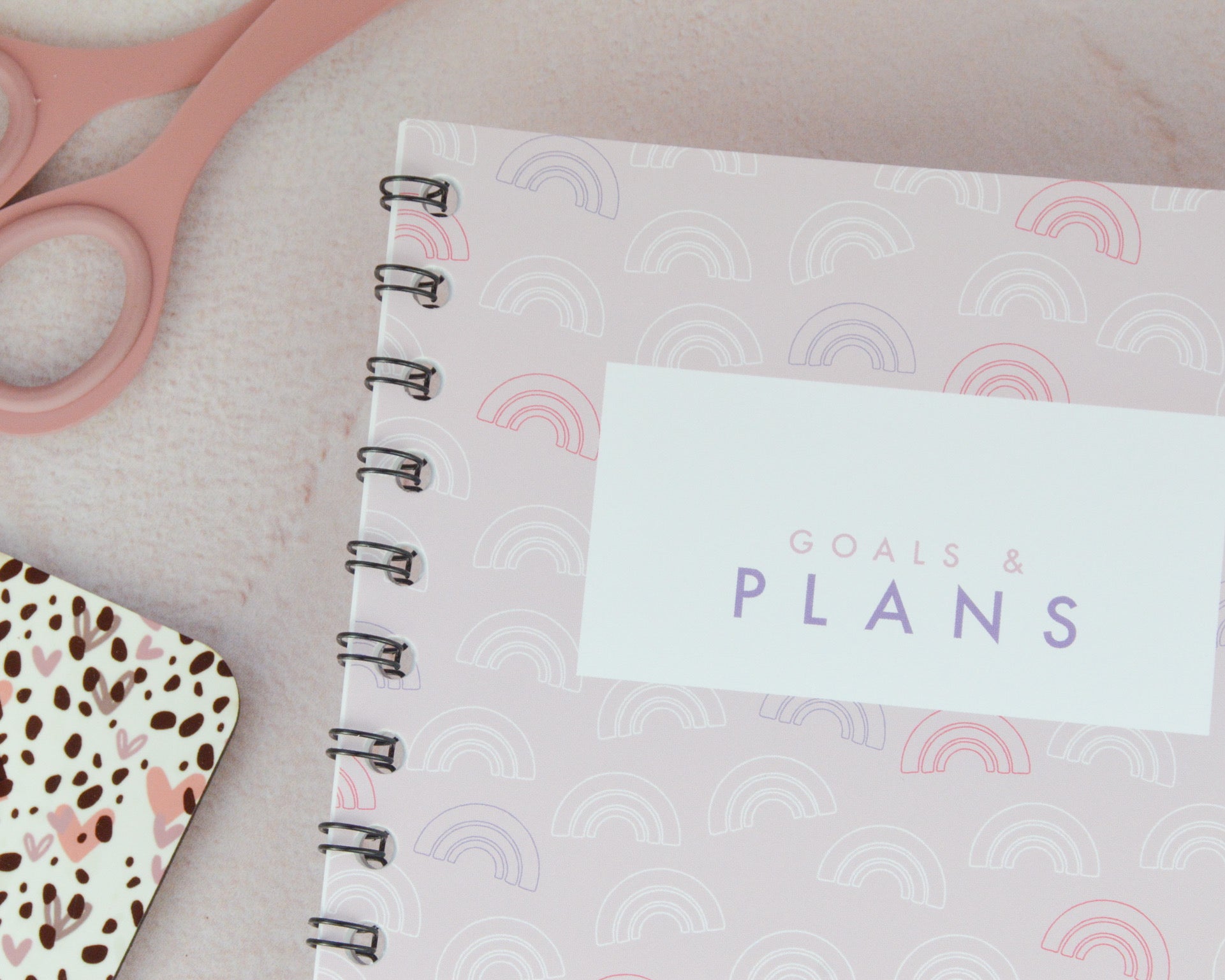 A5 Rainbow Notebook - You Make My Dreams