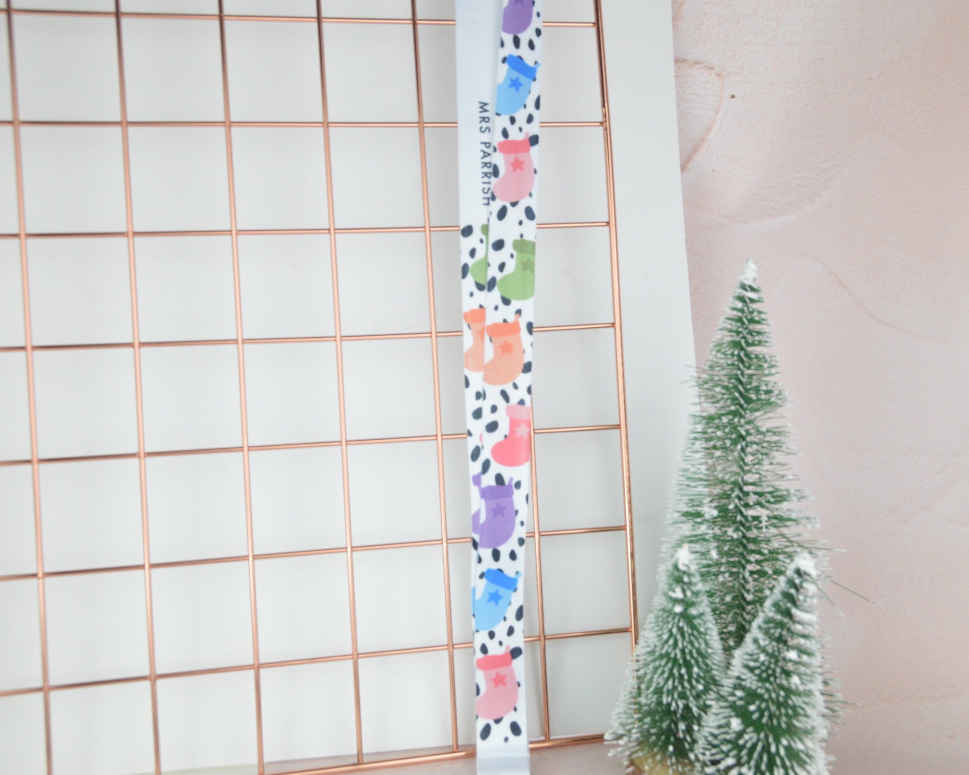 Christmas Stocking Lanyard - You Make My Dreams