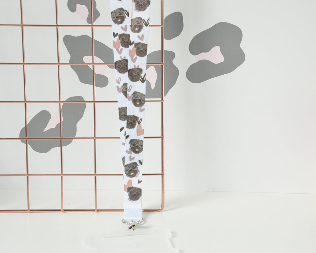 Pug Lanyard - You Make My Dreams