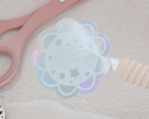 You Are Enough Holographic Sticker - You Make My Dreams