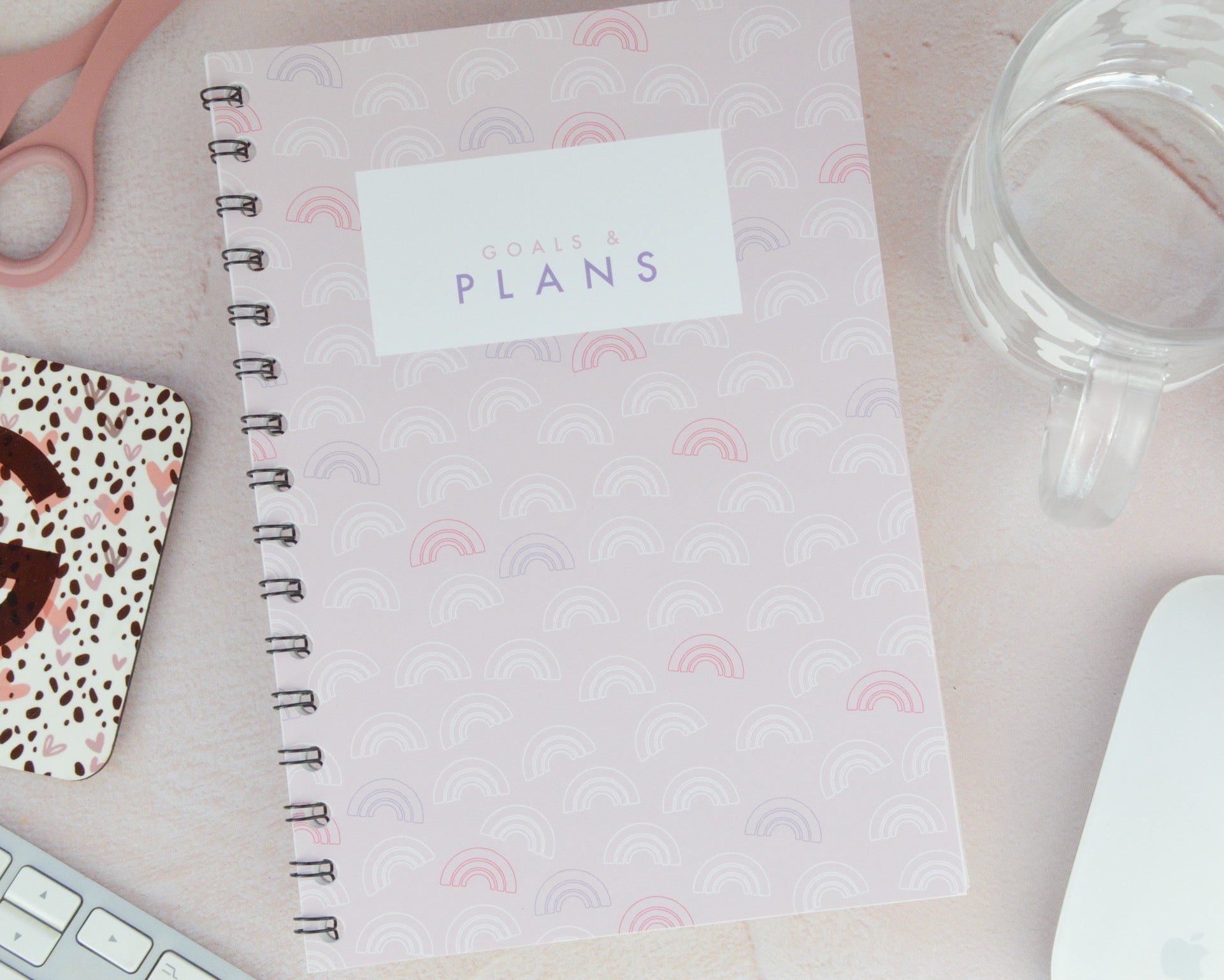 A5 Rainbow Notebook - You Make My Dreams