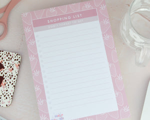 A5 Strawberry Shopping List - You Make My Dreams