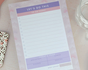 A5 Rainbow To Do List - You Make My Dreams