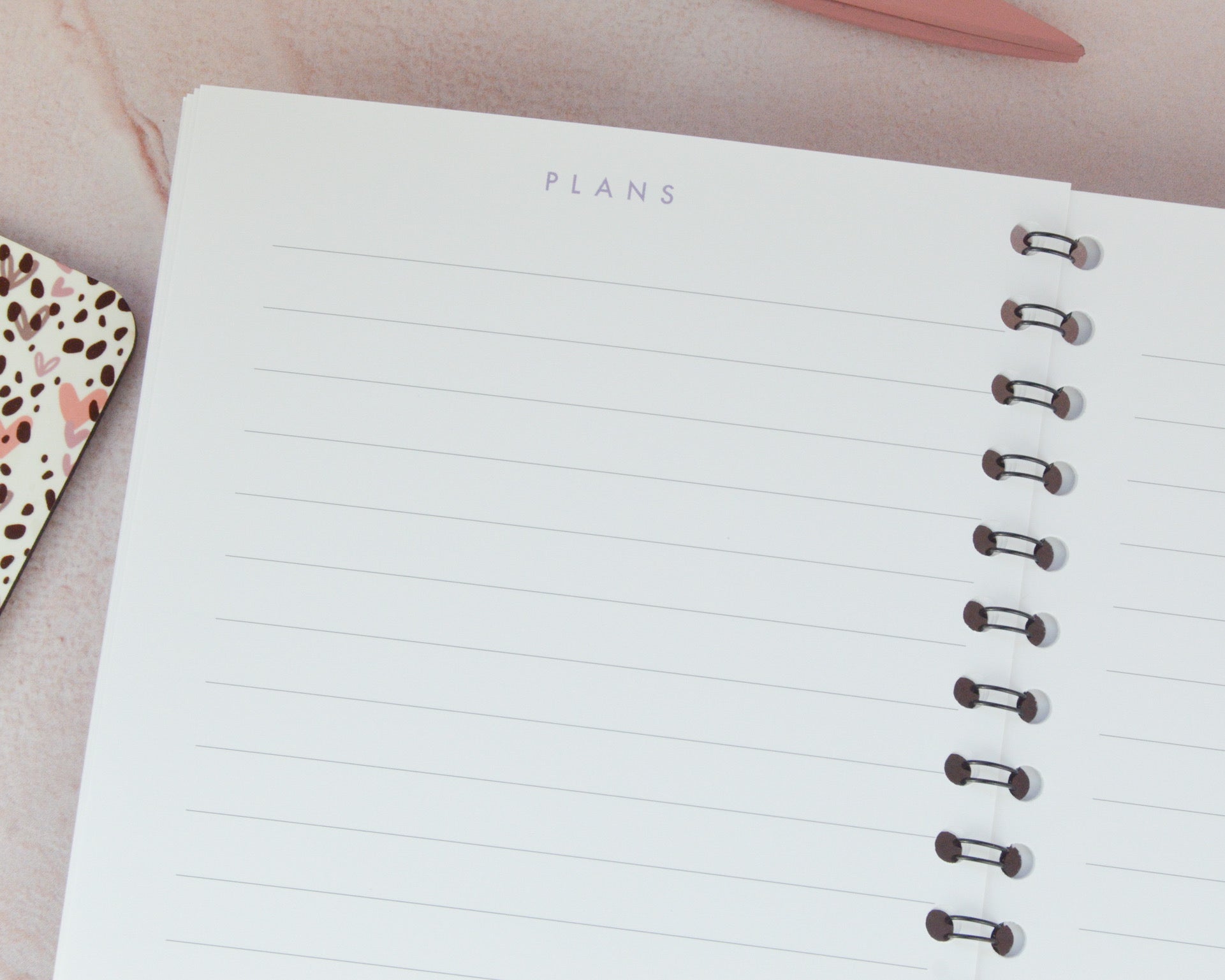 A5 Dalmatian Print Notebook - You Make My Dreams