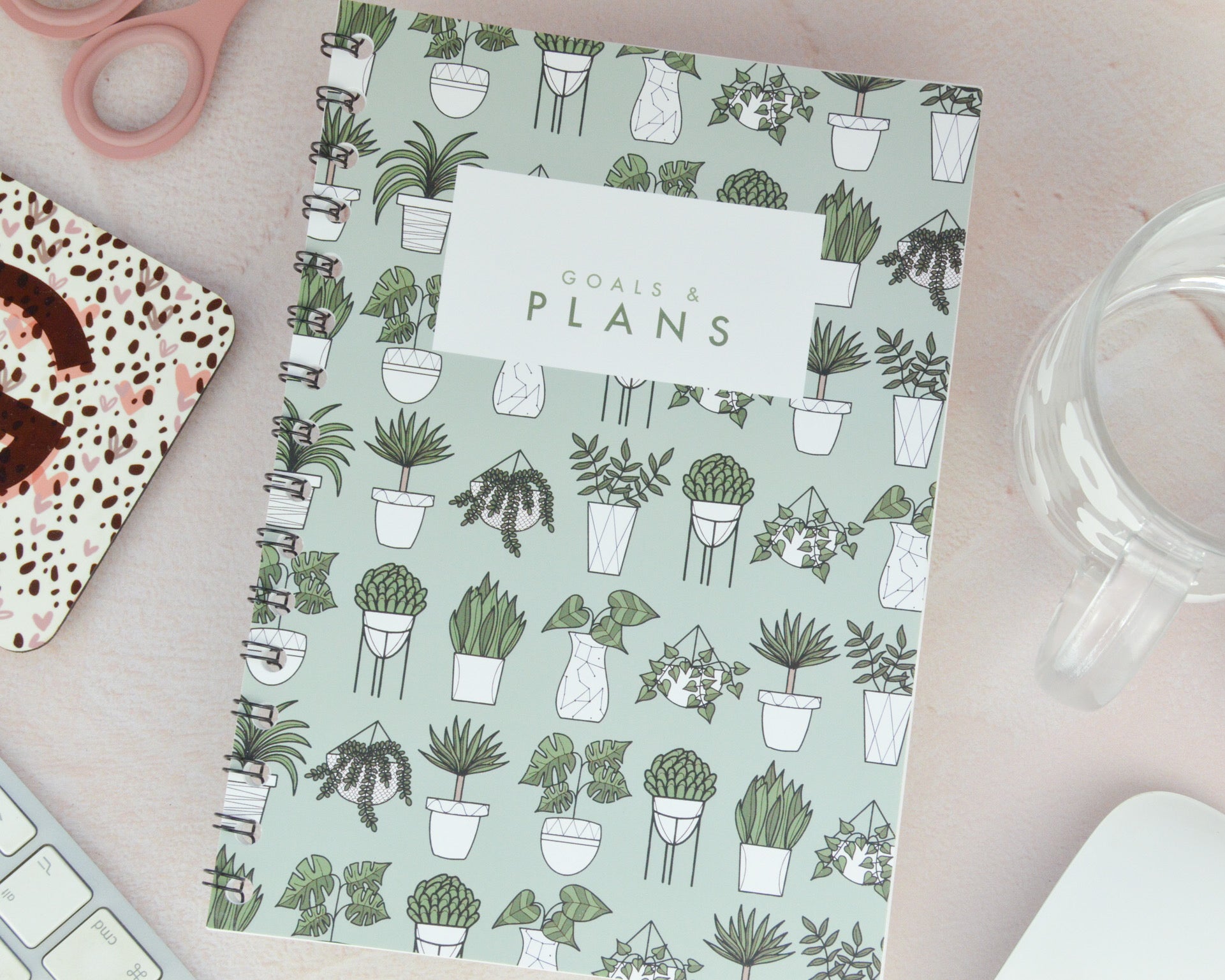 A5 House Plant Notebook - You Make My Dreams