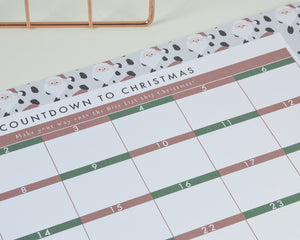 Countdown to Christmas Reward Chart