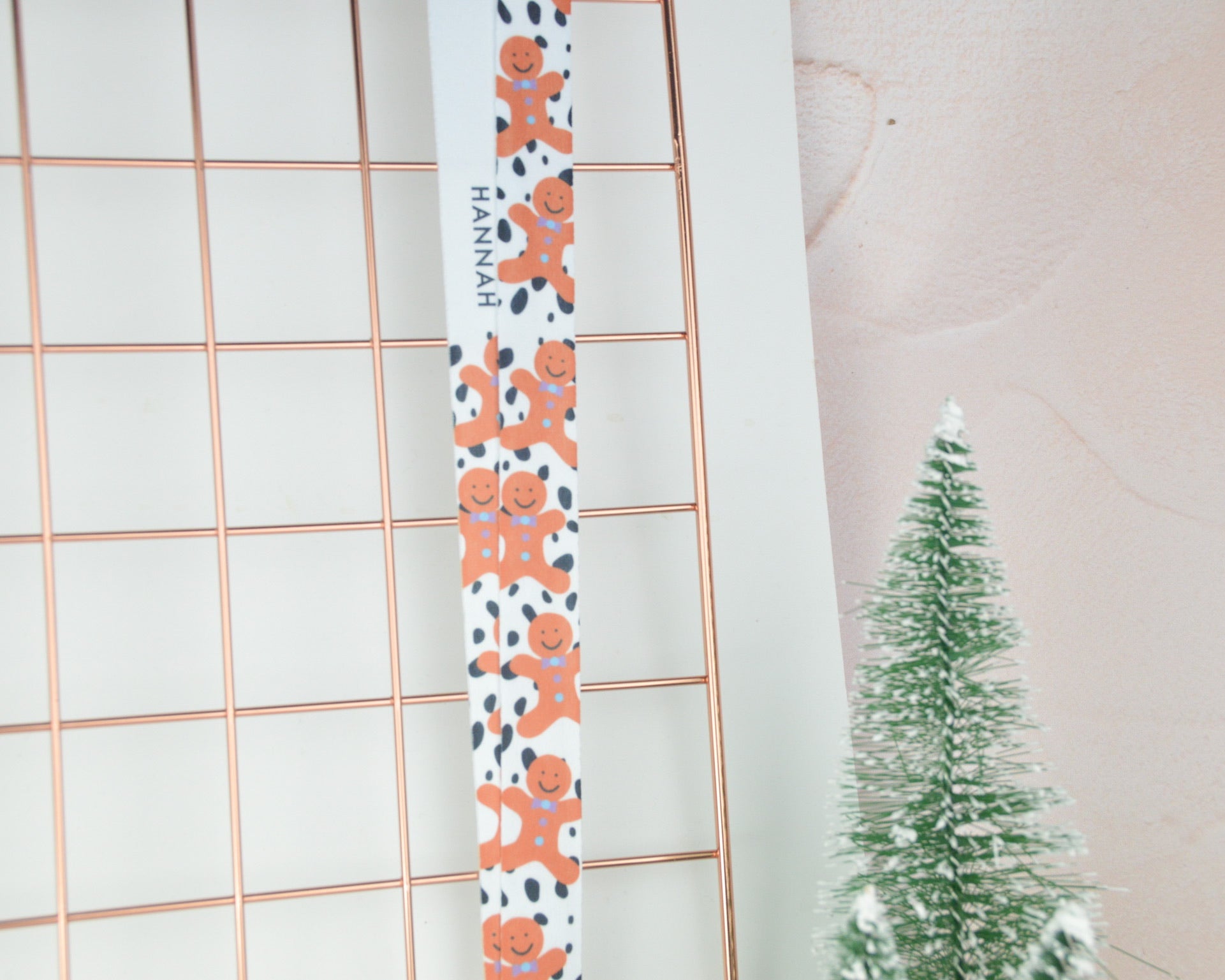 Gingerbread Man Lanyard - You Make My Dreams
