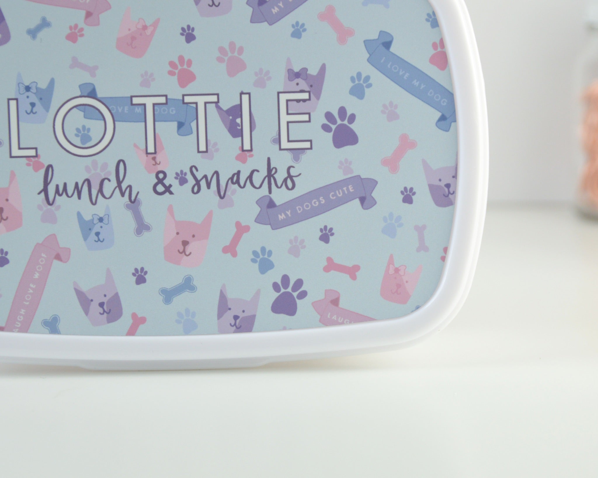 Personalised Children's Lunch Box - You Make My Dreams