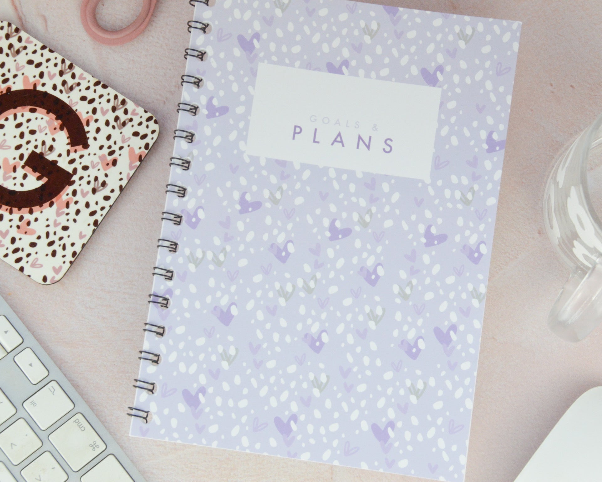 A5 Dalmatian Print Notebook - You Make My Dreams