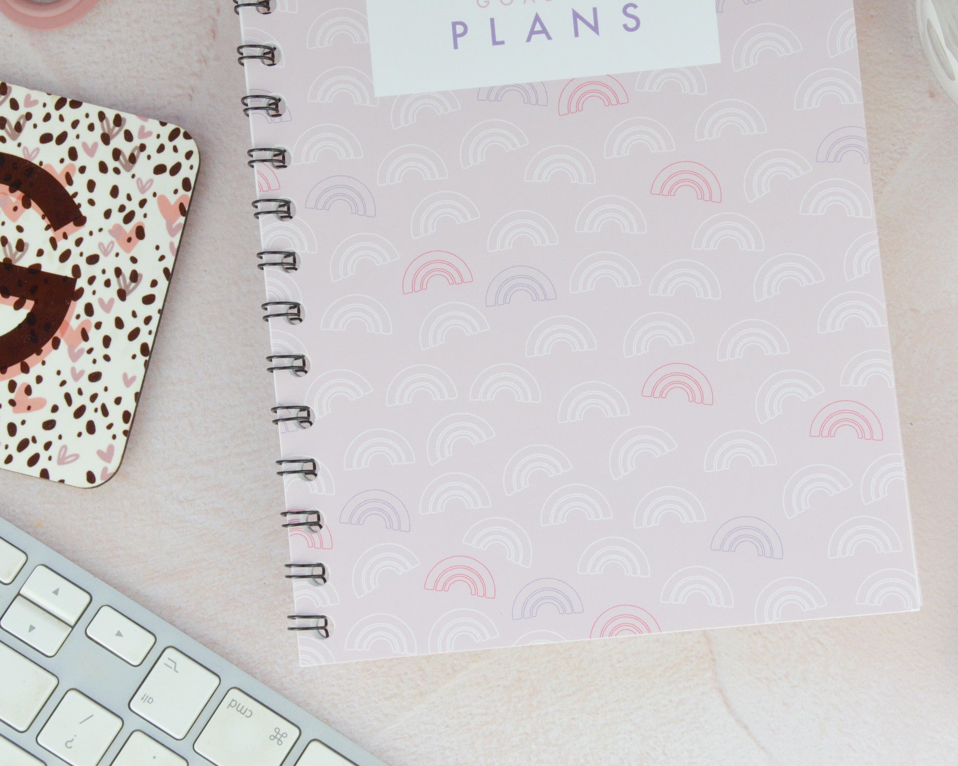 A5 Rainbow Notebook - You Make My Dreams