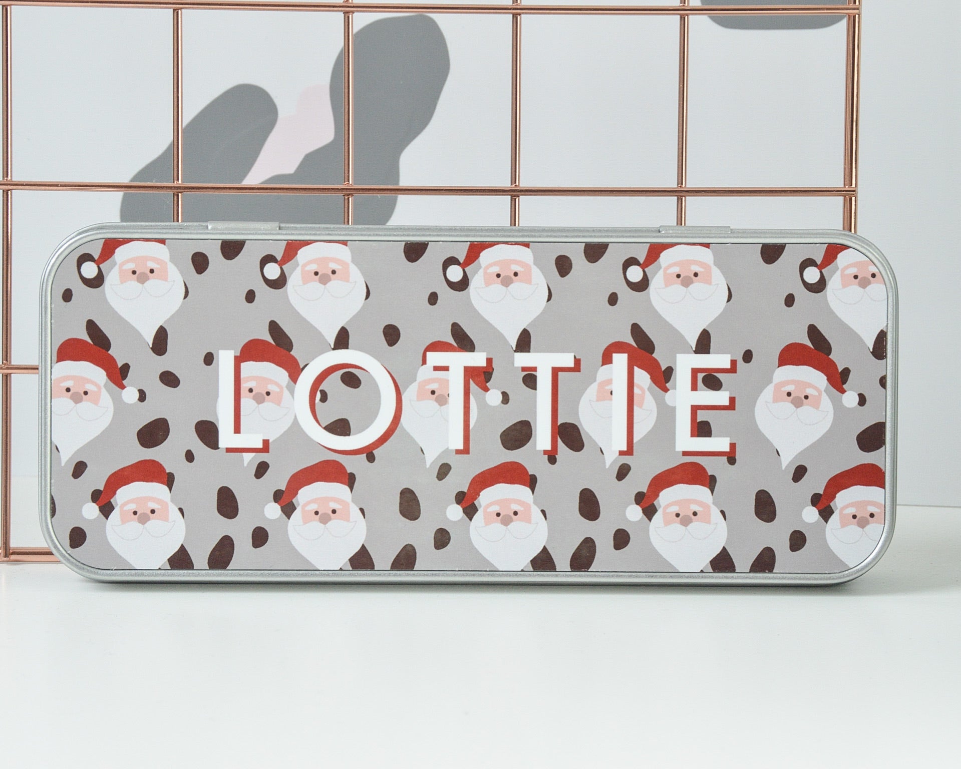 Personalised Santa Tin Pencil Case - You Make My Dreams