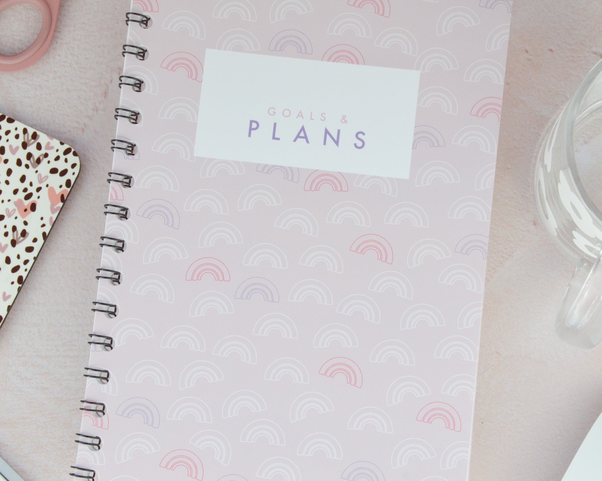 A5 Rainbow Notebook - You Make My Dreams