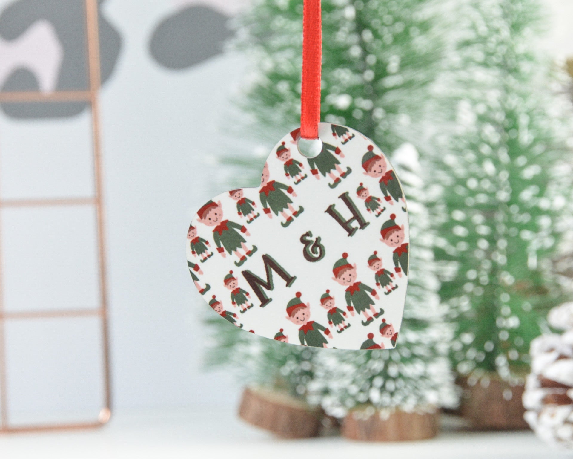 Initials Christmas Bauble - You Make My Dreams