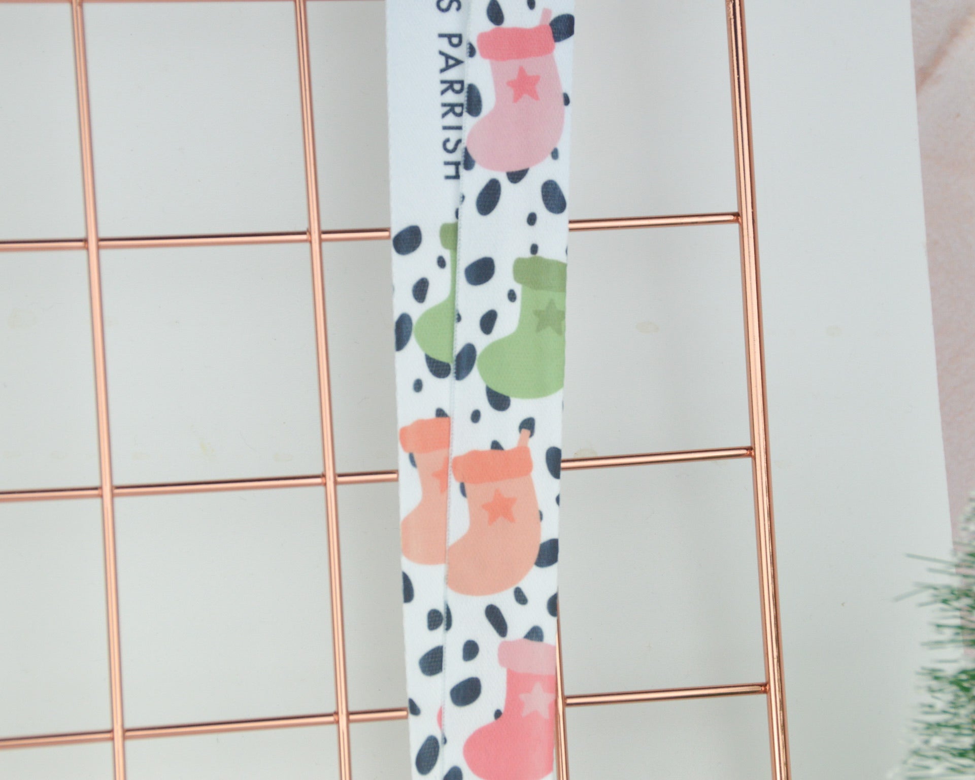 Christmas Stocking Lanyard - You Make My Dreams