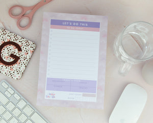 A5 Rainbow To Do List - You Make My Dreams