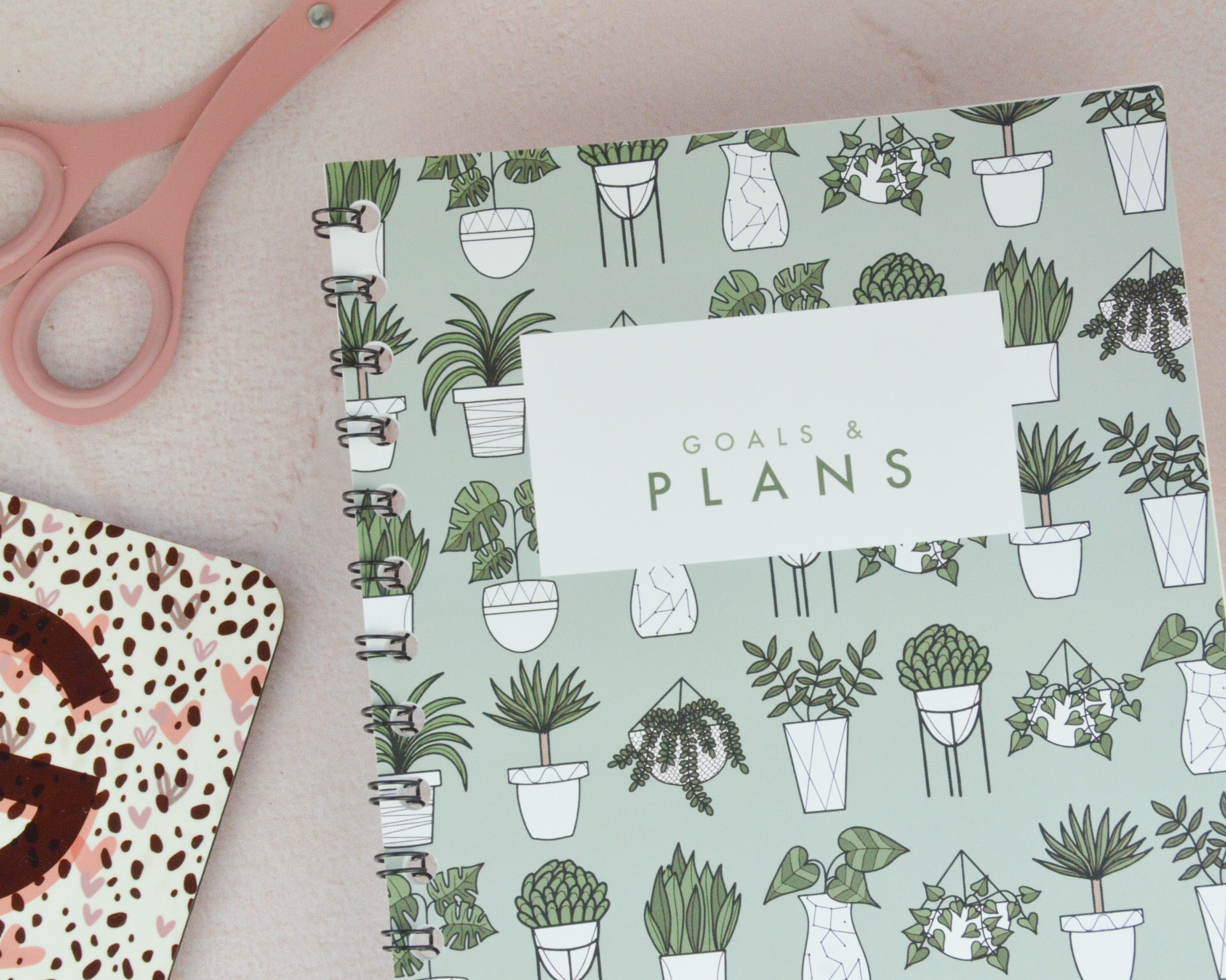 A5 House Plant Notebook