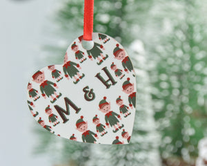 Initials Christmas Bauble - You Make My Dreams