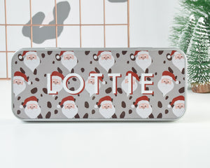 Personalised Santa Tin Pencil Case - You Make My Dreams