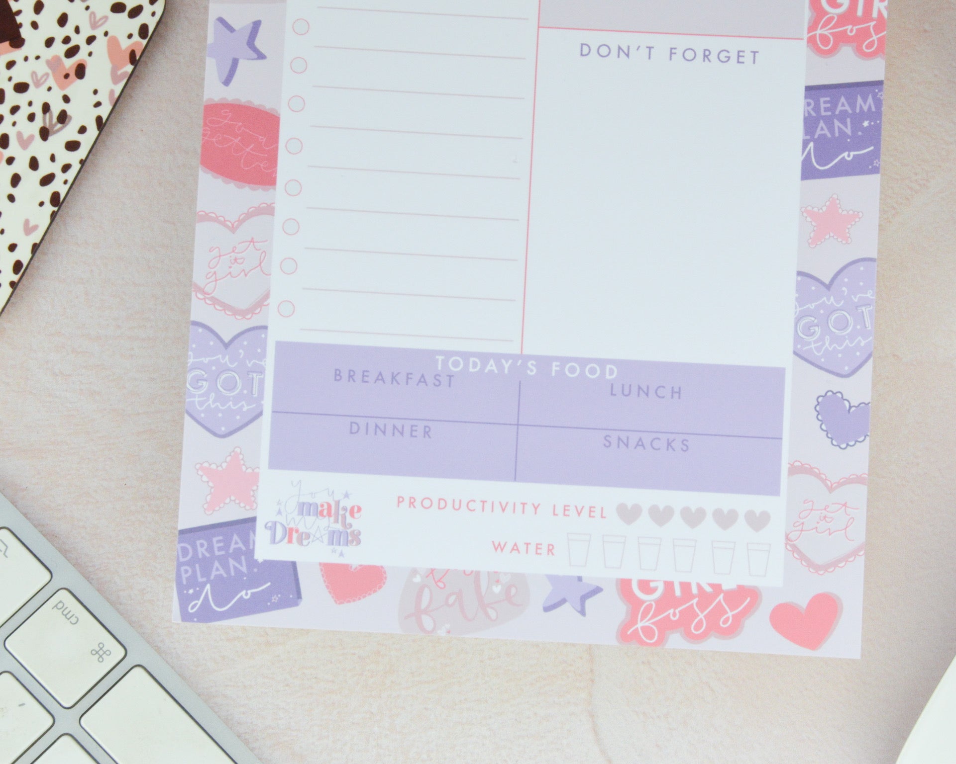 A5 Small Business To Do List - You Make My Dreams
