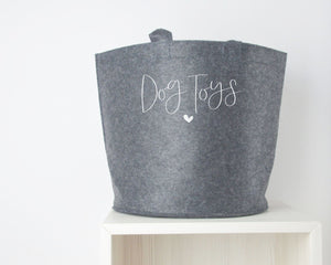 Dog Toys Basket - You Make My Dreams