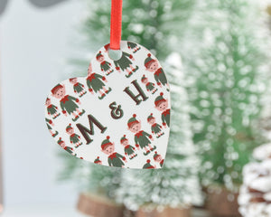 Initials Christmas Bauble - You Make My Dreams