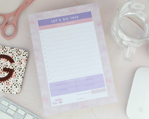 A5 Rainbow To Do List - You Make My Dreams