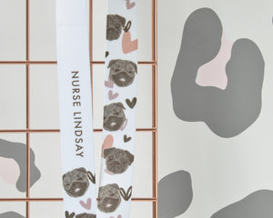 Pug Lanyard - You Make My Dreams