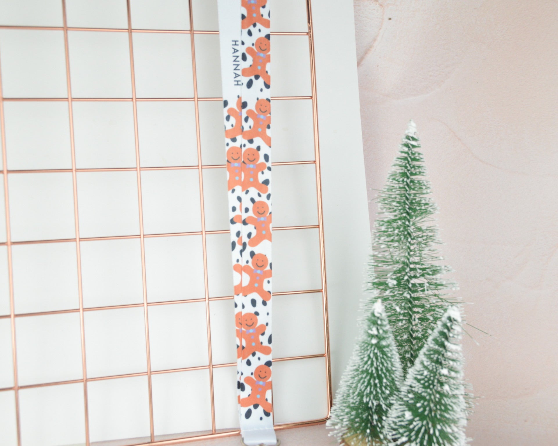 Gingerbread Man Lanyard - You Make My Dreams