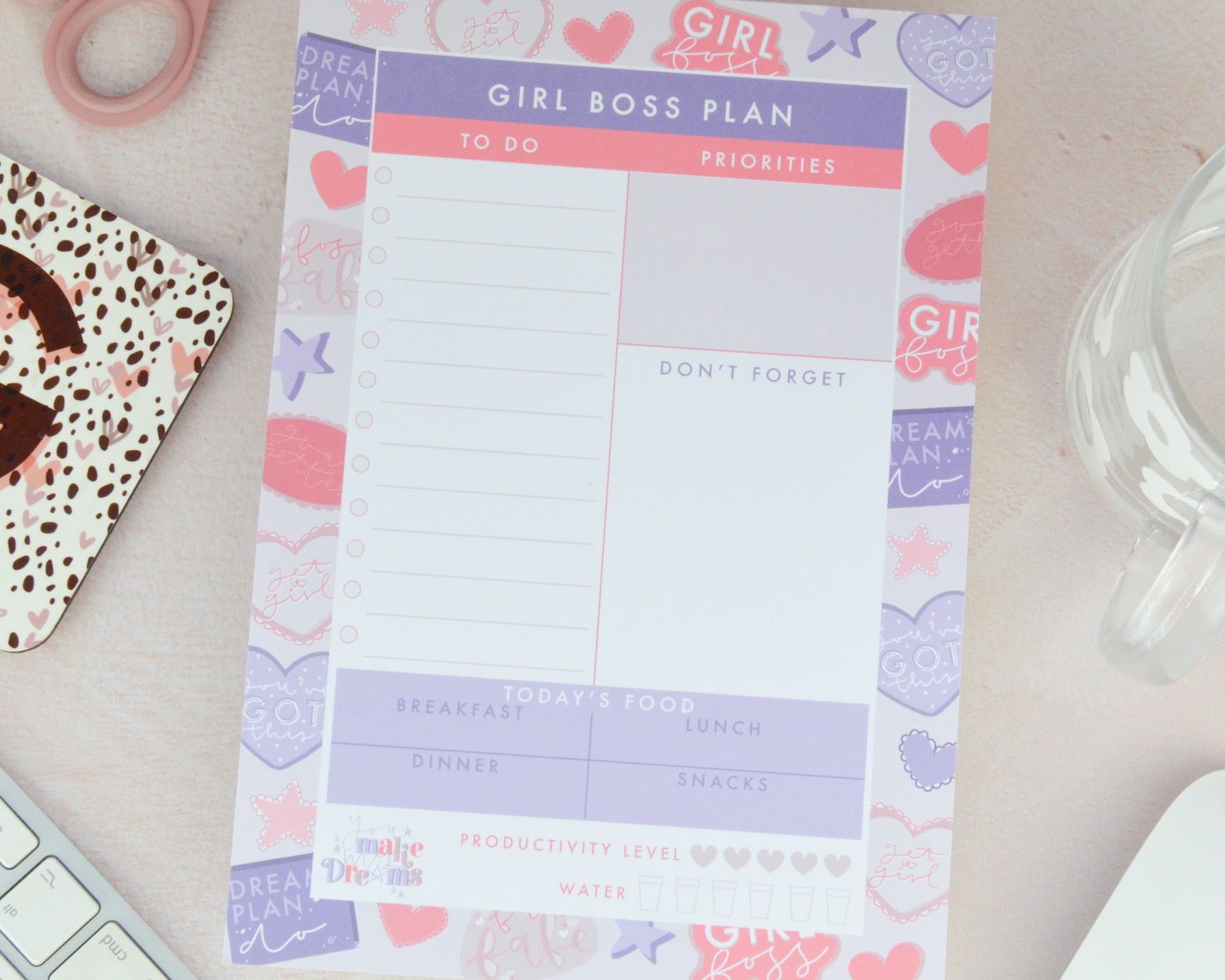 A5 Small Business To Do List - You Make My Dreams