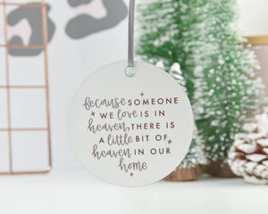 Memorial Heaven Bauble - You Make My Dreams