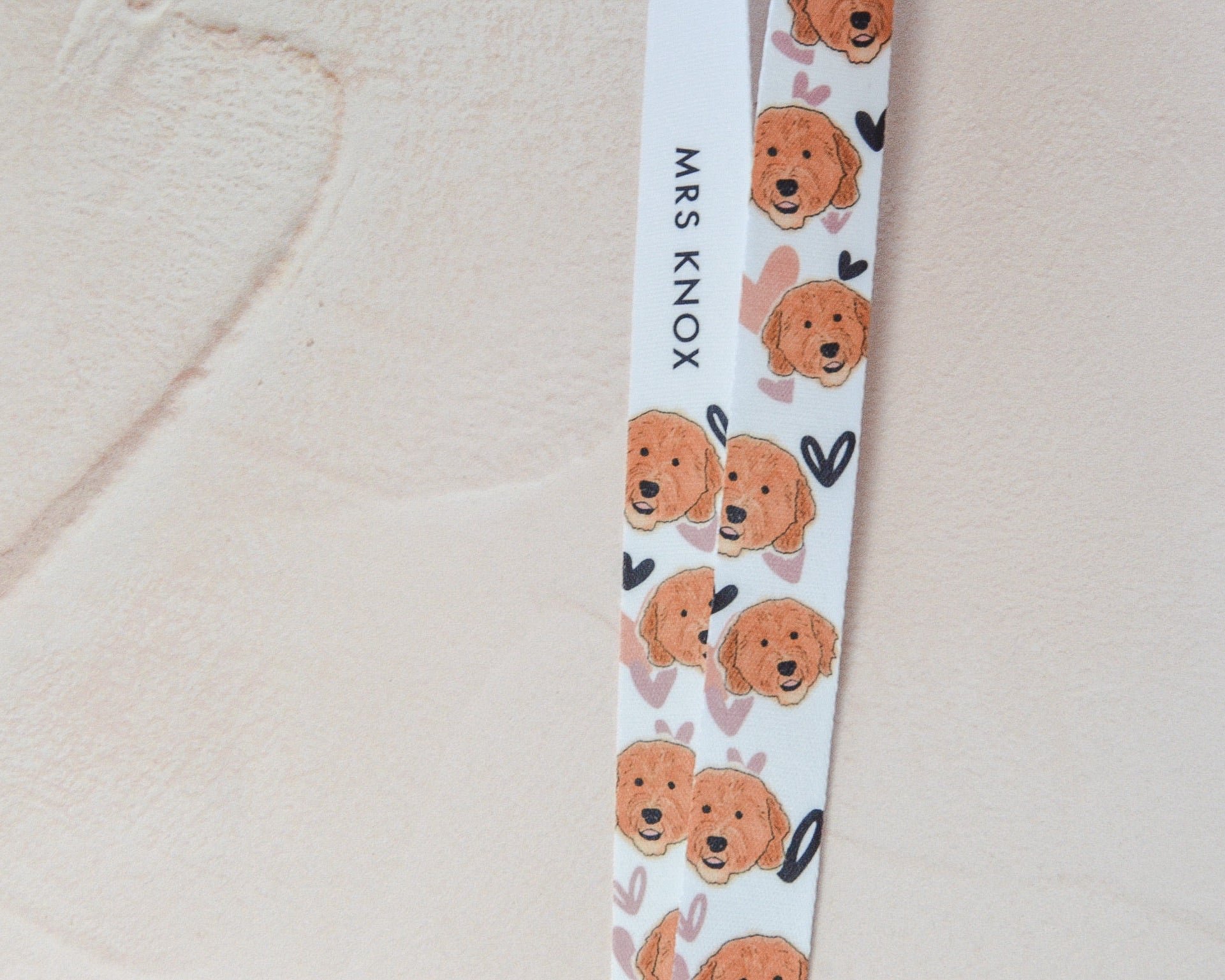 Labradoodle Lanyard - You Make My Dreams