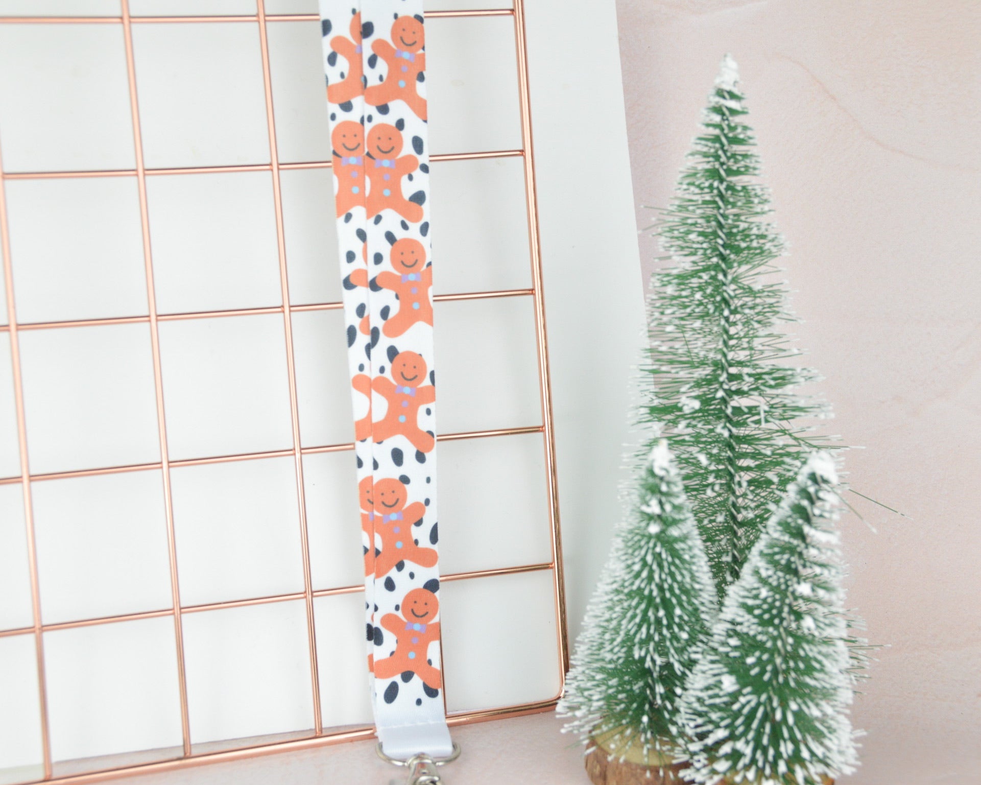 Gingerbread Man Lanyard - You Make My Dreams