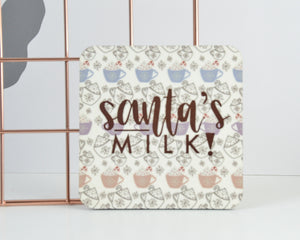 Santa's Milk Coaster - You Make My Dreams