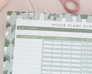 A4 House Plant Planner - You Make My Dreams