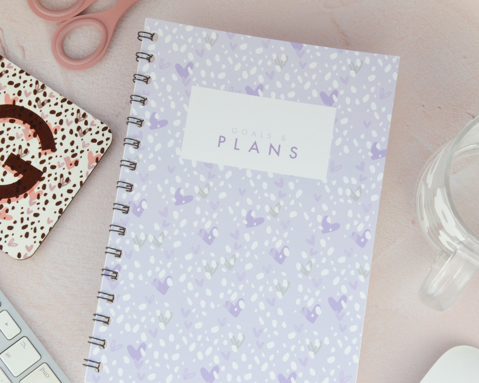 A5 Dalmatian Print Notebook - You Make My Dreams