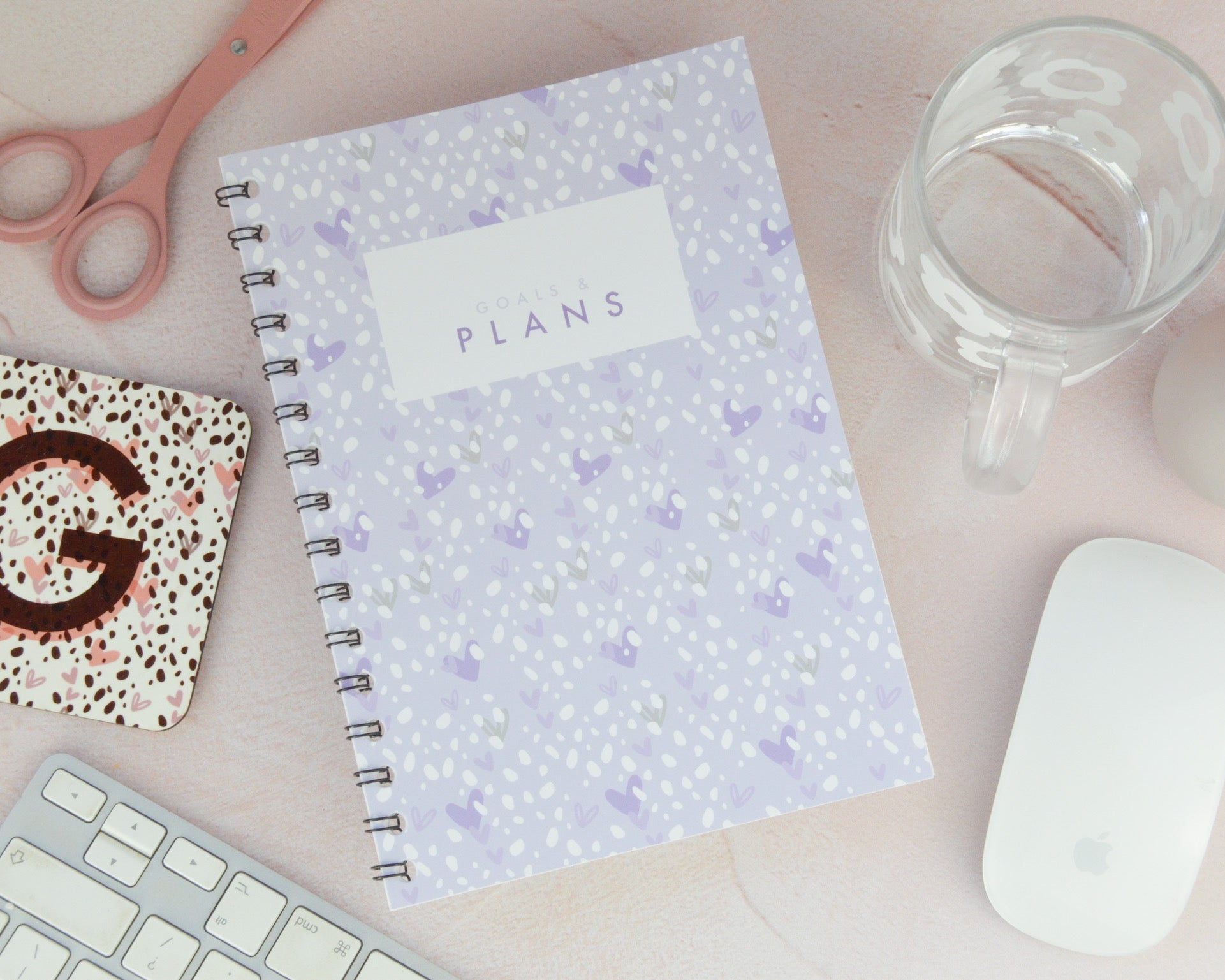 A5 Dalmatian Print Notebook - You Make My Dreams