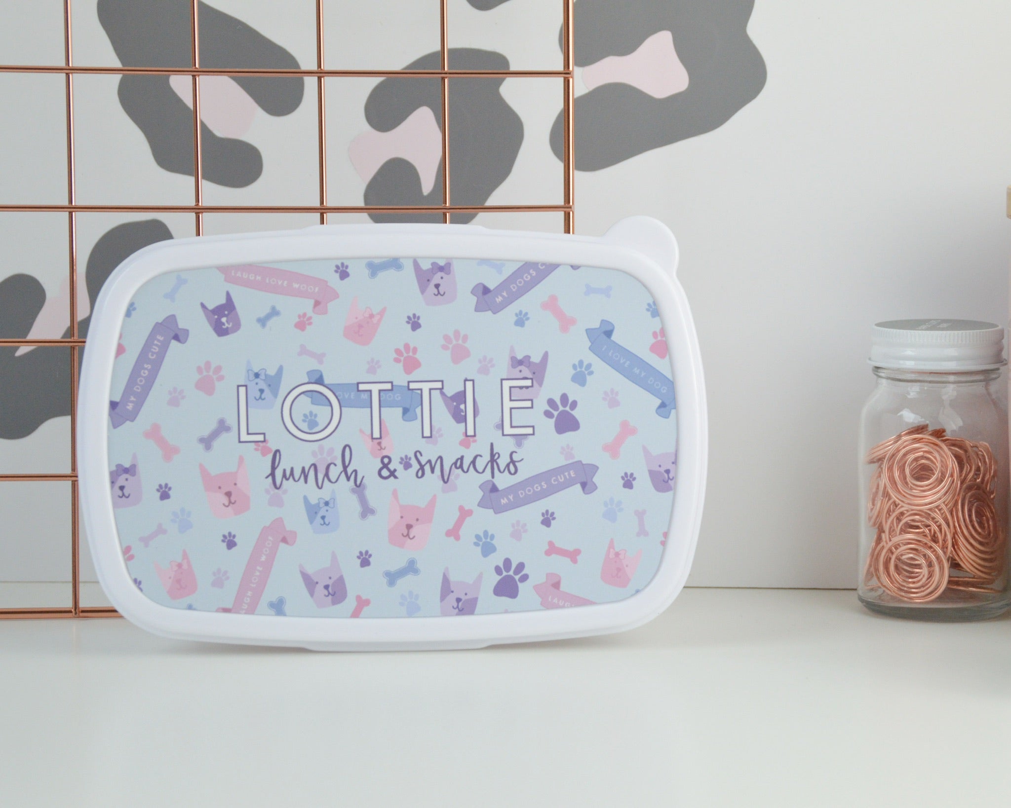 Personalised Children's Lunch Box - You Make My Dreams