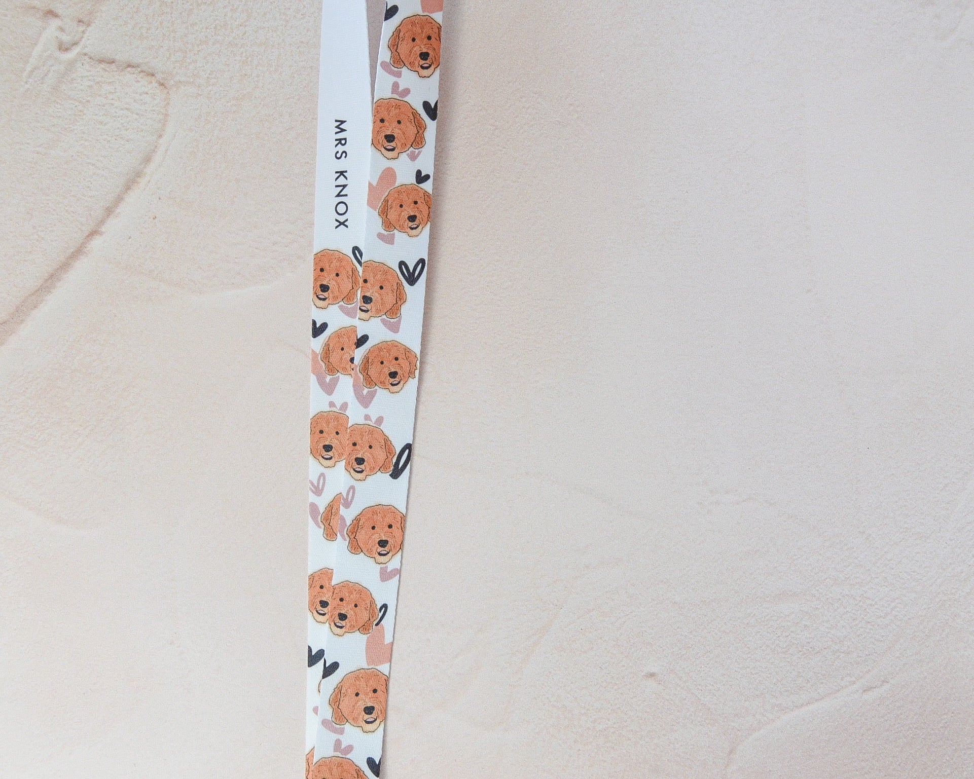 Labradoodle Lanyard - You Make My Dreams
